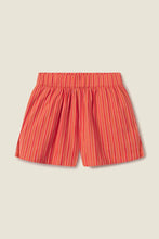 Rhea Short- Terracotta Stripe