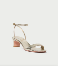 Alice Simple  Mid- Heel Sandal- Champagne