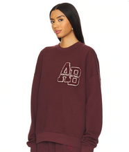 Miles Sweatshirt Letterman- Fig