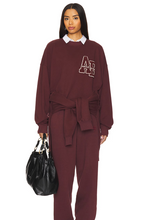 Miles Sweatshirt Letterman- Fig