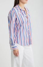 Silvio Untuckable Button- Up Shirt- Multicolor Stripe