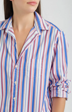 Silvio Untuckable Button- Up Shirt- Multicolor Stripe