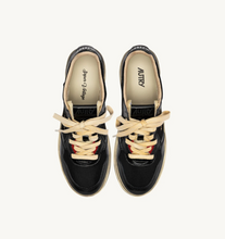 Super Vintage Low- Mesh/ Leather Black/ Black