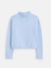 Taylor Cardigan- Heather Blue