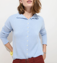 Taylor Cardigan- Heather Blue