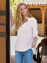 Waverly- NYC Button-Up Shirt- Vintage White