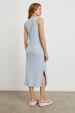 Tank Dress- Chambray Blue Stripe