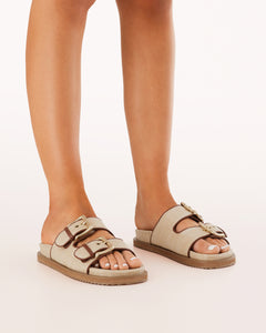 Tenzin Sandal- Natural Raffia