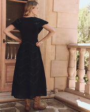 The Beaded Partridge Dress- Black