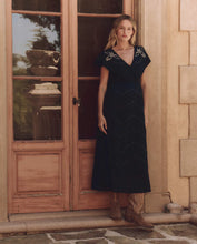 The Beaded Partridge Dress- Black