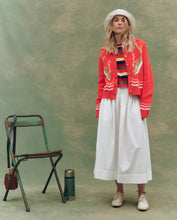The Bass Cardigan- Hot Red