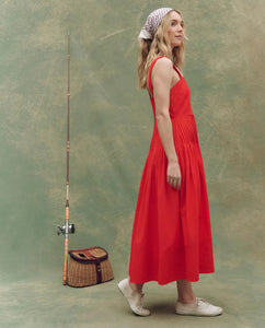 The Day Break Dress- Hot Red