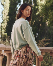 The League Sweatshirt w/ Bucking Bronco Graphic- Smoke Green