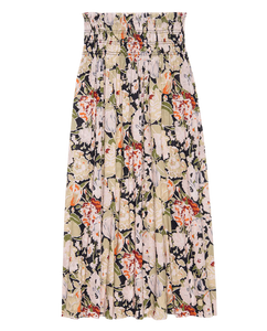 The Canary Skirt- Vintage Rose Print