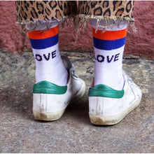 The Women's Love Socks- White