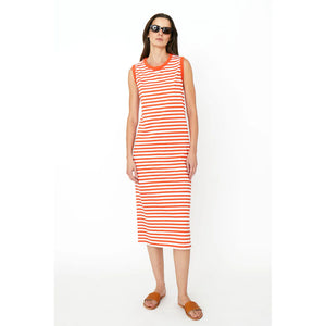 The Tank Dress- Poppy/Cream