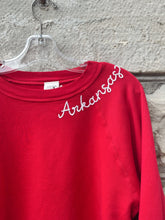 Arkansas Sweatshirt-- Red W/ Hog