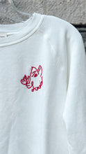 Sooie W/ Hog Sweatshirt- White