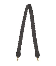 Crossbody Strap- Black Braid Rope