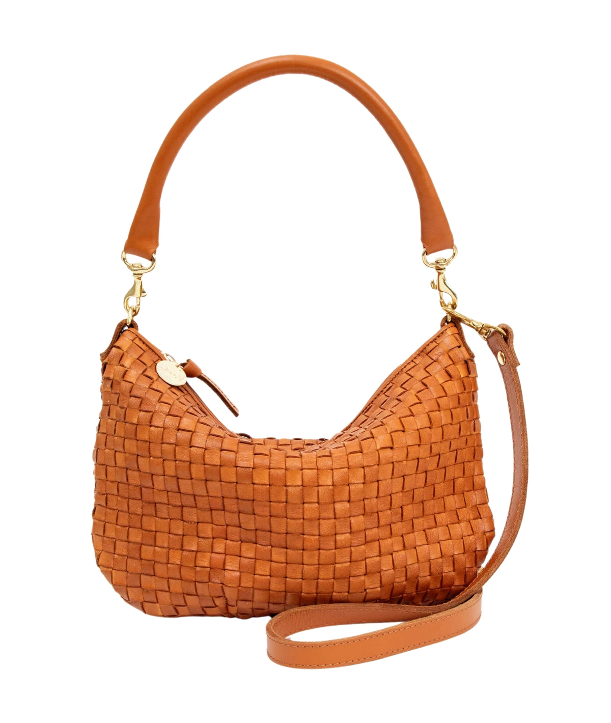 Petit Moyen- Natural Woven Checker