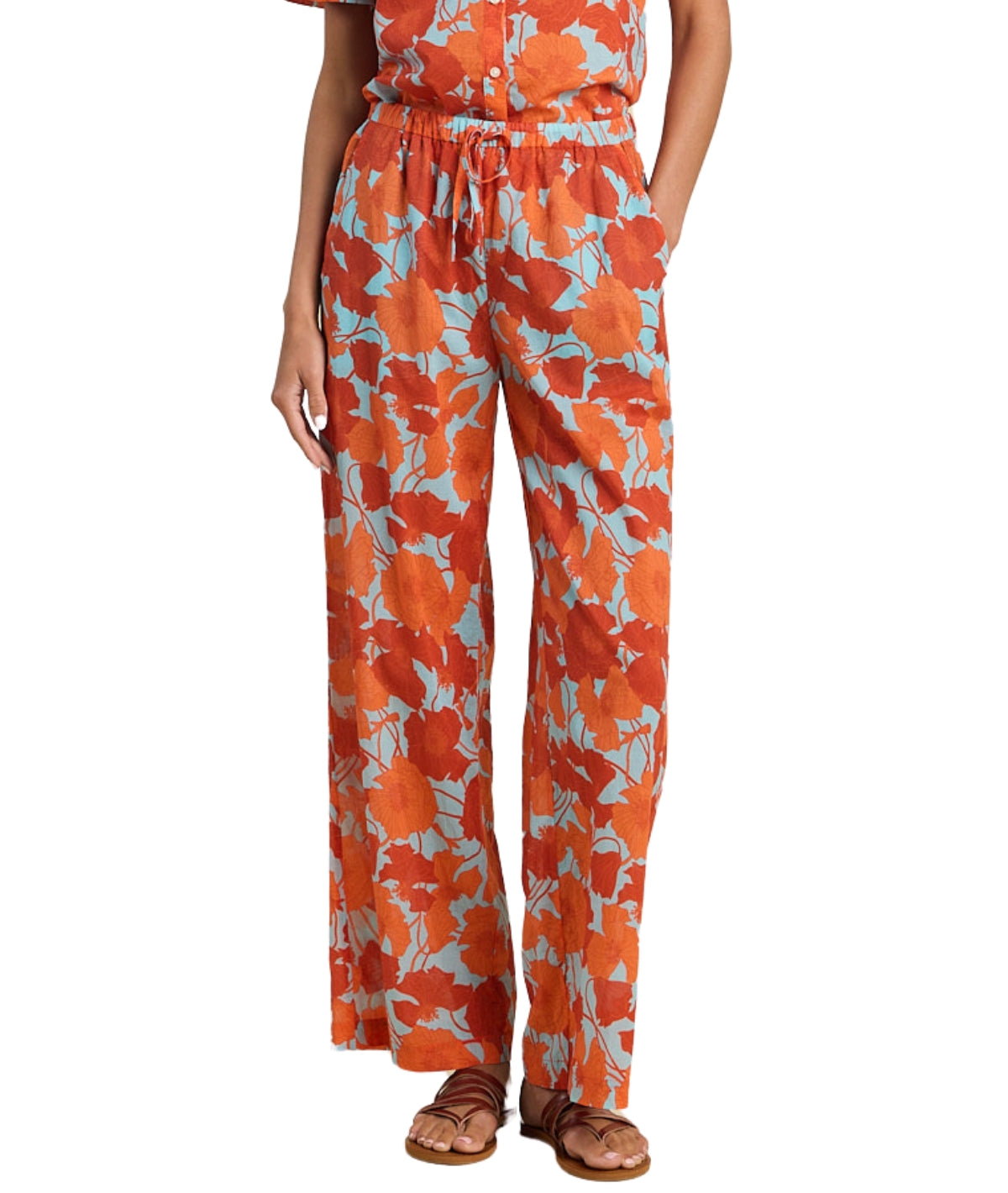 Vera Pant- Shoreline Poppy