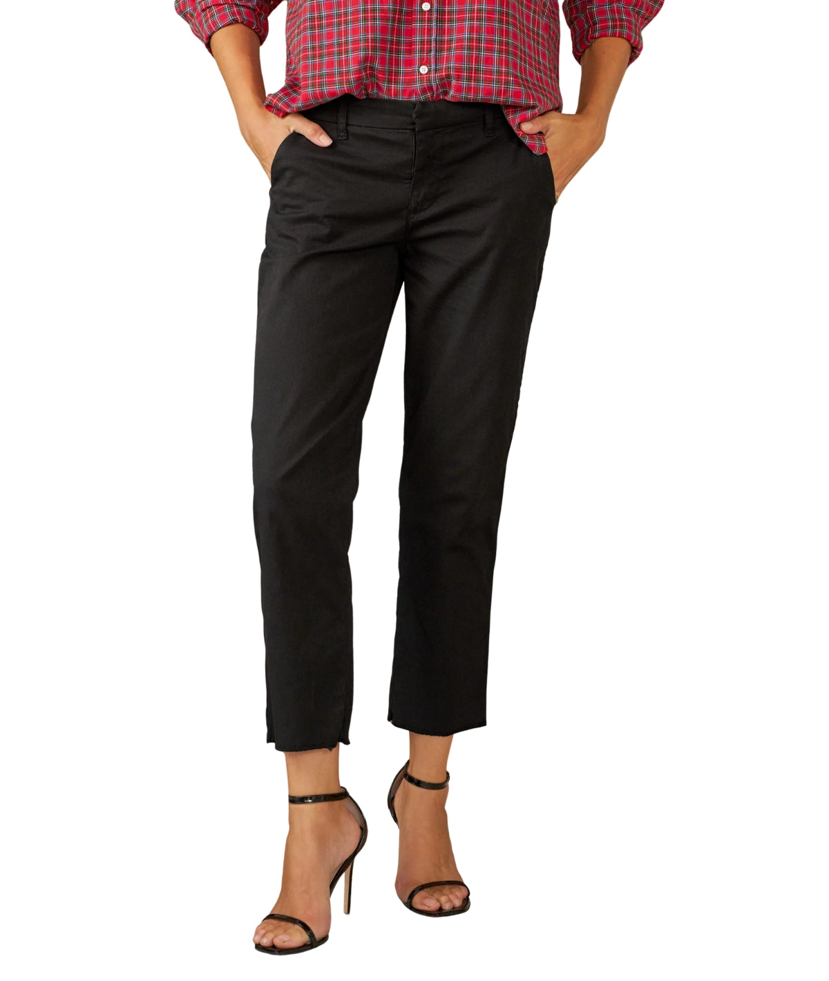 The Italian Chino- Black Tuxedo