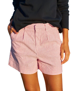 Waterford Walking Short- Red Stripe