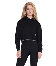 Dany Cropped Hoodie- Black