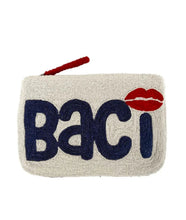 Baci Clutch- White/ Red/ Midnight