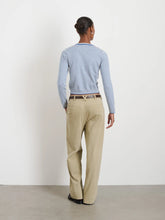 Albertina Cardigan- Azure/Ivory