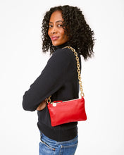 Wallet Clutch w/ Tabs- Rossa Nappa