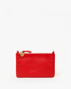 Wallet Clutch w/ Tabs- Rossa Nappa