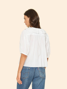 Caspia Top- White