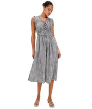 Adine Dress- Ash Seersucker