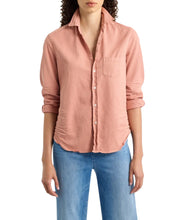 Eileen Relaxed Button-Up Shirt- Adobe