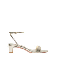Alice Simple  Mid- Heel Sandal- Champagne