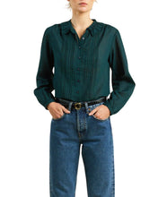 Alise Blouse- Sea Pine Check