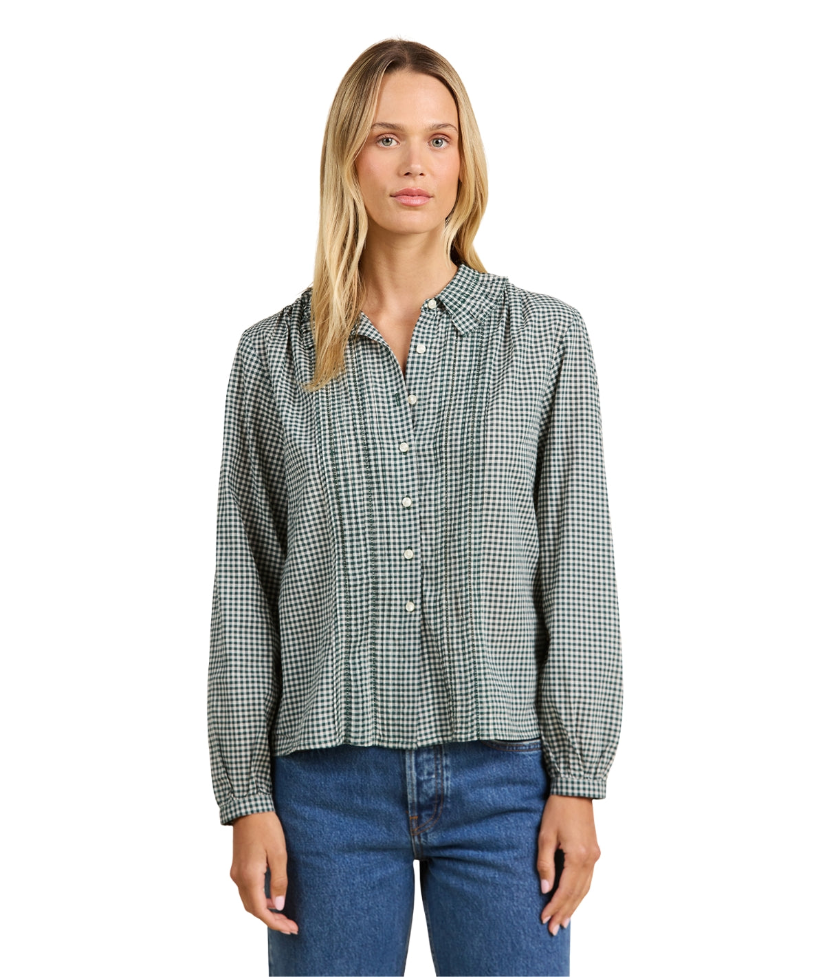 Alise Blouse- Caspian Check