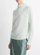 Boiled Funnel Neck Pullover- Aloe