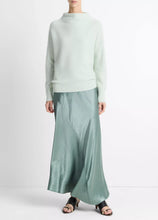 Boiled Funnel Neck Pullover- Aloe
