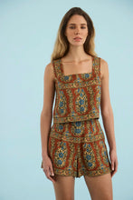 Corby Top- Amber Glen Brown