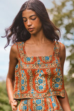 Corby Top- Amber Glen Brown