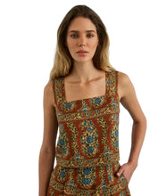 Corby Top- Amber Glen Brown