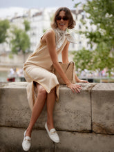Aoife Knit Dress- New Wheat