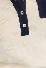 Archie Knit Polo- Ivory