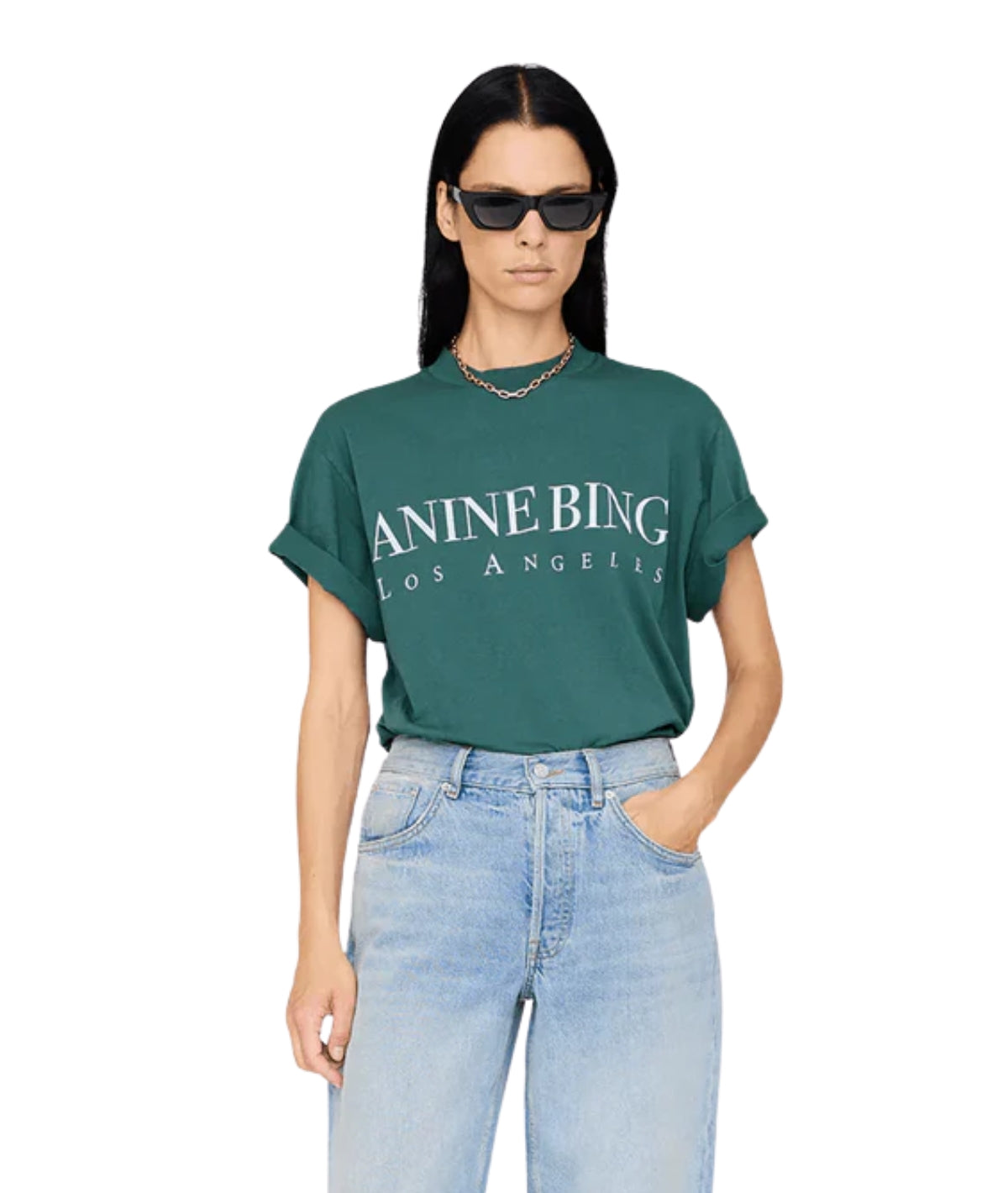 Ashton Tee Los Angeles- Dark Teal