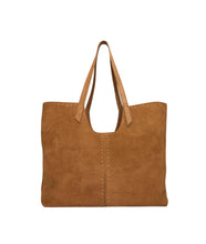 Avery- Saddle Suede with Studs