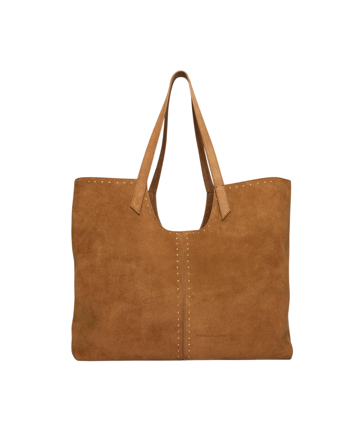 Avery- Saddle Suede with Studs