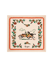 The Derby Silk Bandana- Cream Floral