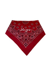 Vintage Hogs Bandana- Red
